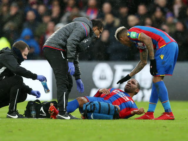 Jason Puncheon was injured in a recent match against Manchester City (Steve Paston/PA)