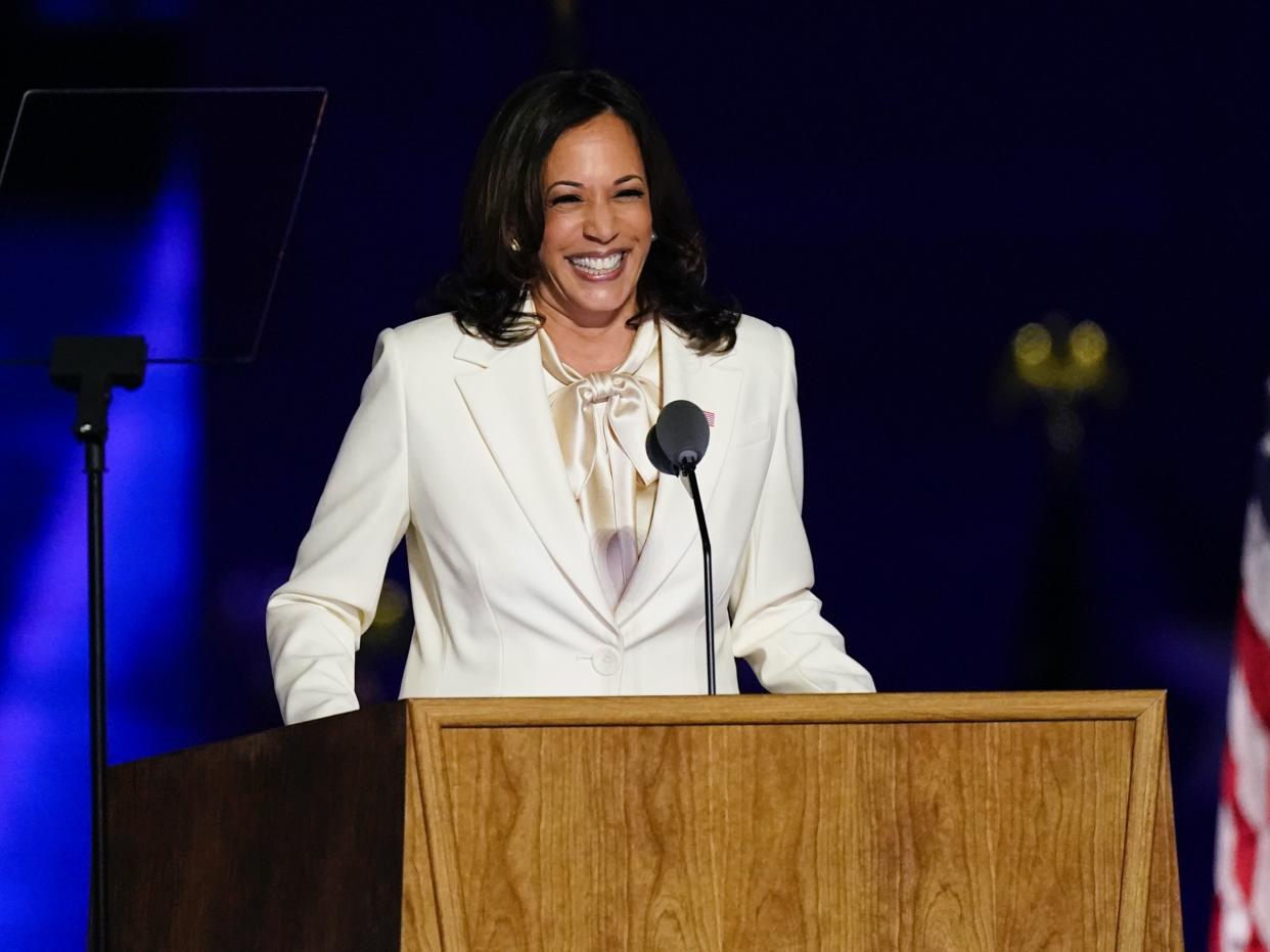 <p>Kamala Harris</p> (AP)