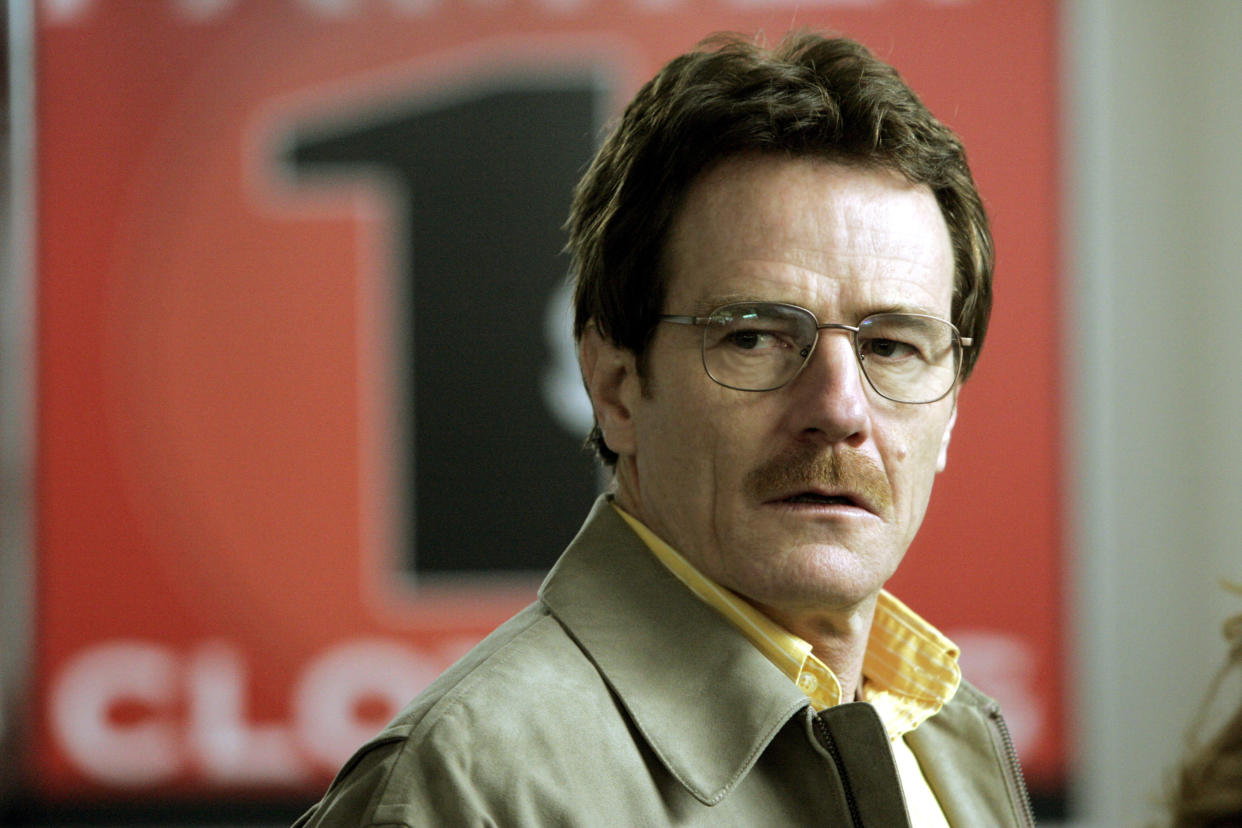 Cranston as Walter White in the first season of Breaking Bad. (AMC/Courtesy Everett Collection)