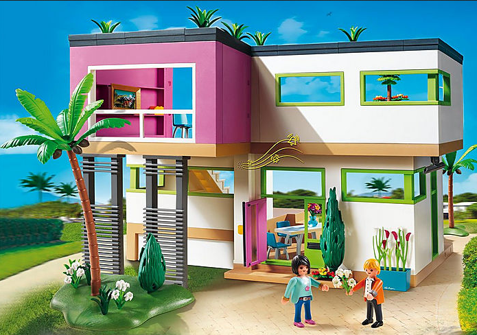 La maison moderne Playmobil