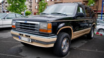 <p>The Explorer SUV owned the 1990s for Ford. It arrived at the start of the decade and was built off the Ford Ranger pickup platform, just like the Bronco II. By offering both two-door (Explorer Sport) and four-door versions, Ford graduated many families from minivans to SUVs and created — with the Jeep Cherokee — a booming new market.</p> <p>Fun fact: This was not the first time Ford used the Explorer name. It also was used for a trim package for the F-Series. On the topic of trim, the Explorer also came in a two-tone Eddie Bauer model that survived into later generations.</p>