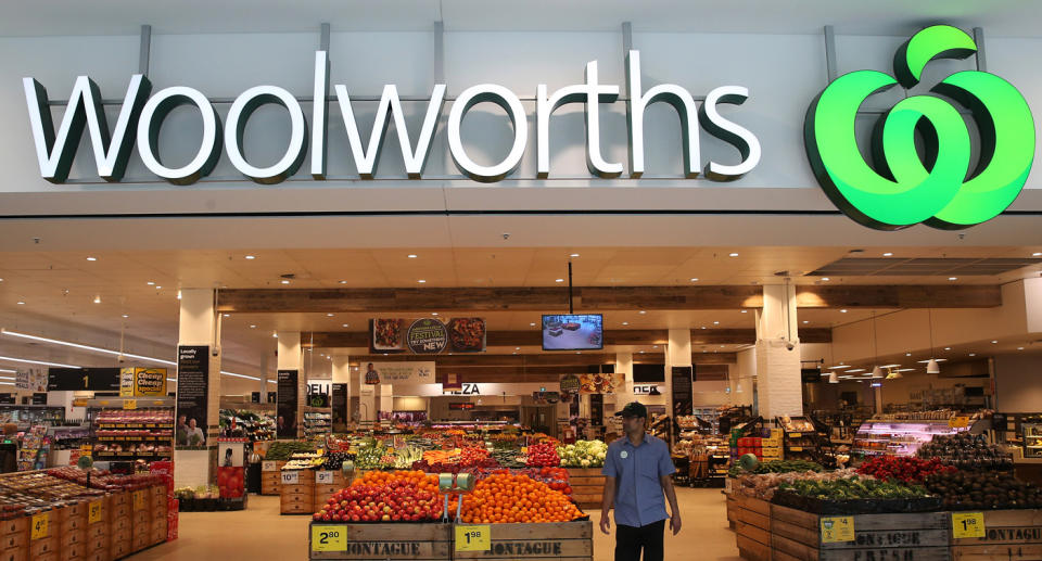 Woolworths store pictured. 