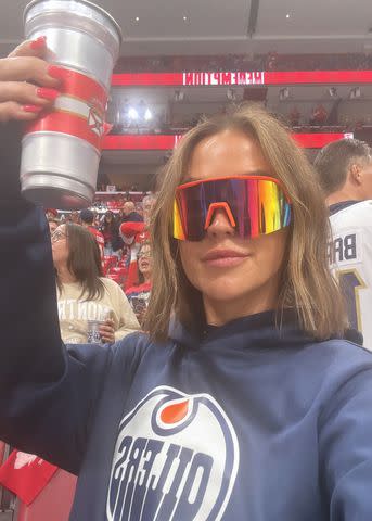 <p>Kaitlyn Bristowe/Instagram</p> Kaitlyn Bristowe posts from the Stanley Cup final