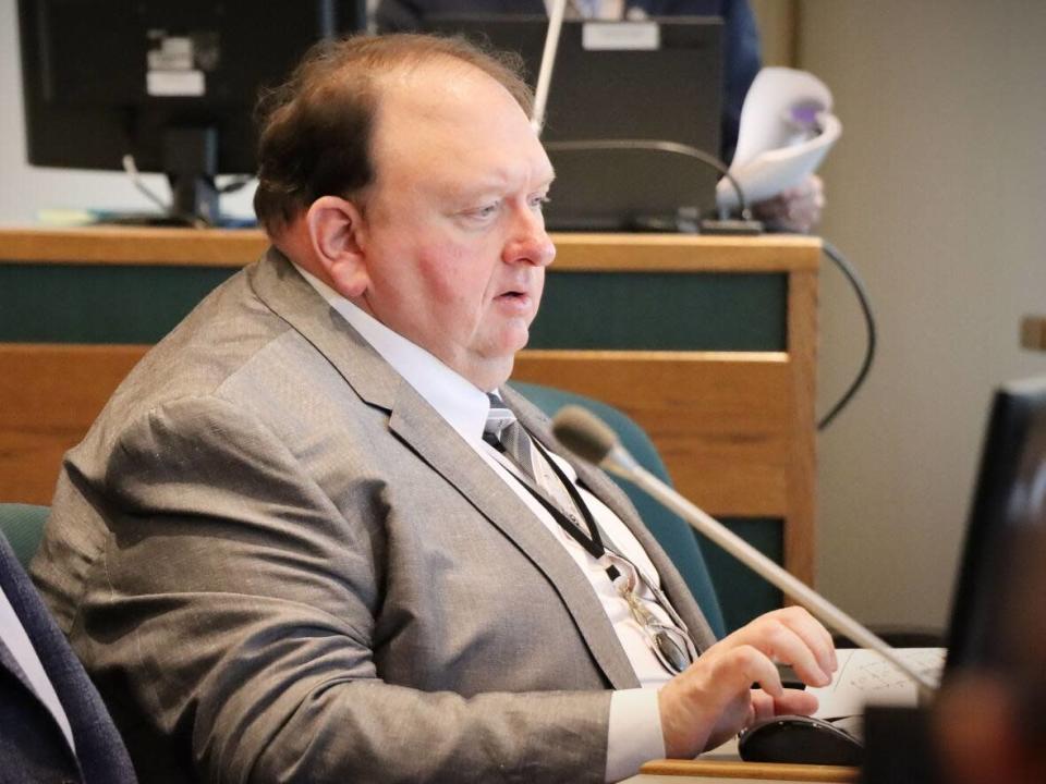 Cape Breton Regional Municipality director of public works Wayne MacDonald says supply chain issues caused by the pandemic have significantly affected the purchase of a backup power generator. (Tom Ayers/CBC - image credit)