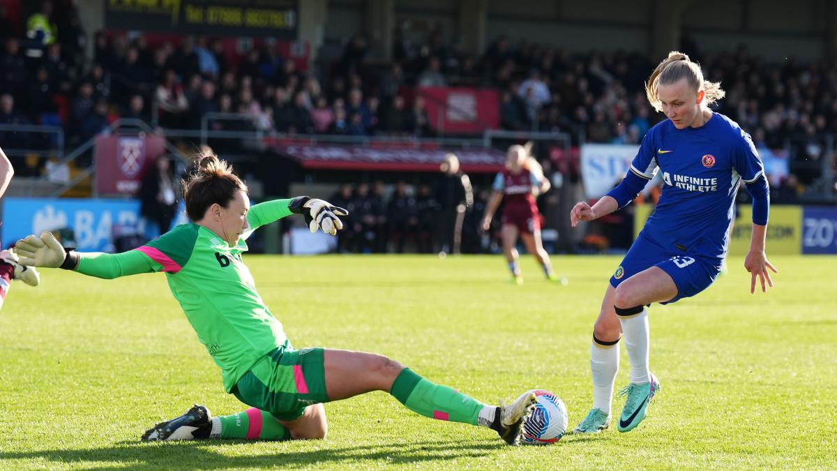 Manchester City 0-1 Chelsea: Lauren James goal sends Blues into Women's  League Cup final - Yahoo Sports