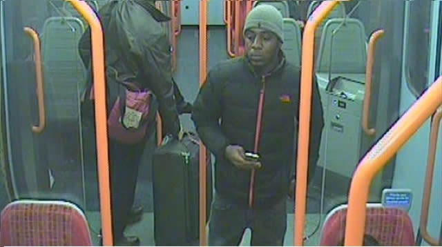 Police search for 'serial flasher' on London trains