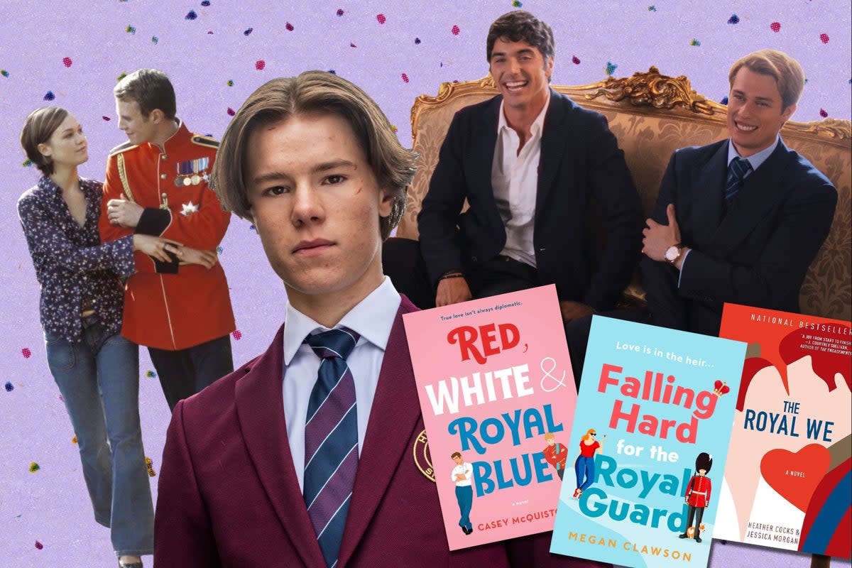 ‘The Prince & Me’, ‘Young Royals’, and ‘Red, White & Royal Blue’ are just some of the projects Gen Z readers and viewers are hooked on ( Shutterstock/iStock/Getty/Netflix/Prime Video )