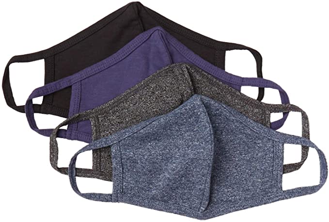 Quality Durables 4-Pack Reusable Face Covering (Photo: Amazon)