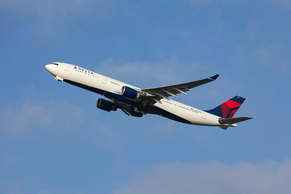 Ein Delta Air Lines Airbus A330. - Copyright: Nicolas Economou/NurPhoto via Getty Images