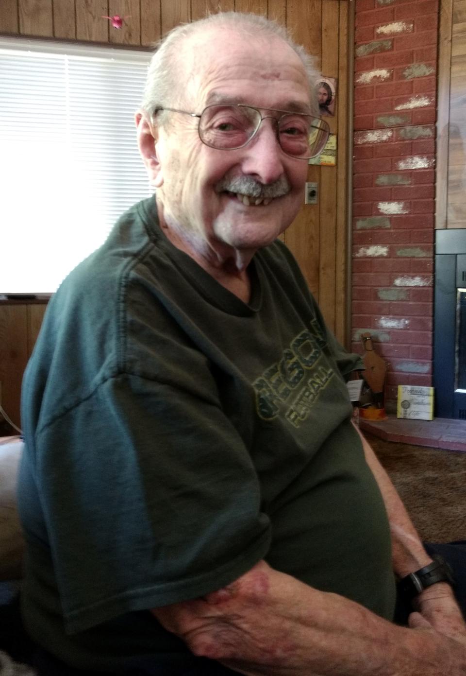 Frank King, a World War II veteran whose home was burned in the 2020 Labor Day wildfires, will testify against PacifiCorp in the second phase of the trial.
