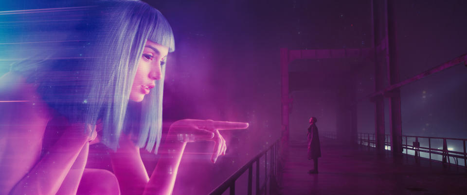 RYAN GOSLING as K in Alcon EntertainmentÃ•s sci fi thriller BLADE RUNNER 2049 in association with Columbia Pictures, domestic distribution by Warner Bros. Pictures and international distribution by Sony Pictures Releasing International.