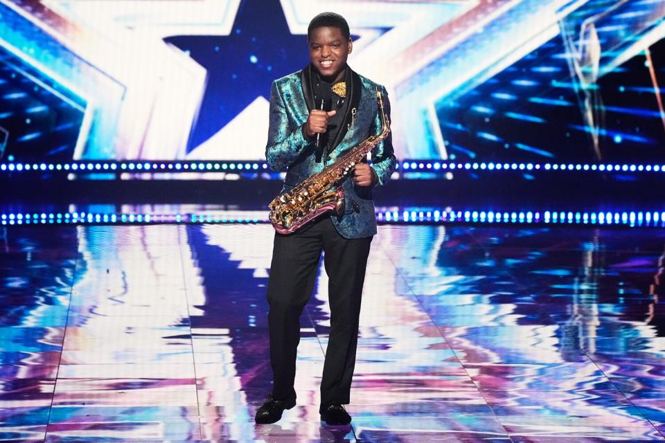 AMERICA'S GOT TALENT: ALL-STARS -- "Auditions 3" -- Episode 103-- Pictured: Avery Dixon -- (Photo by: Casey Durkin/NBC)