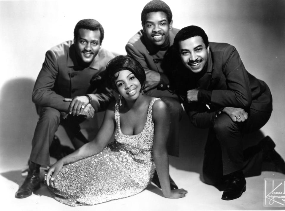 Undated image of Gladys Knight & the Pips