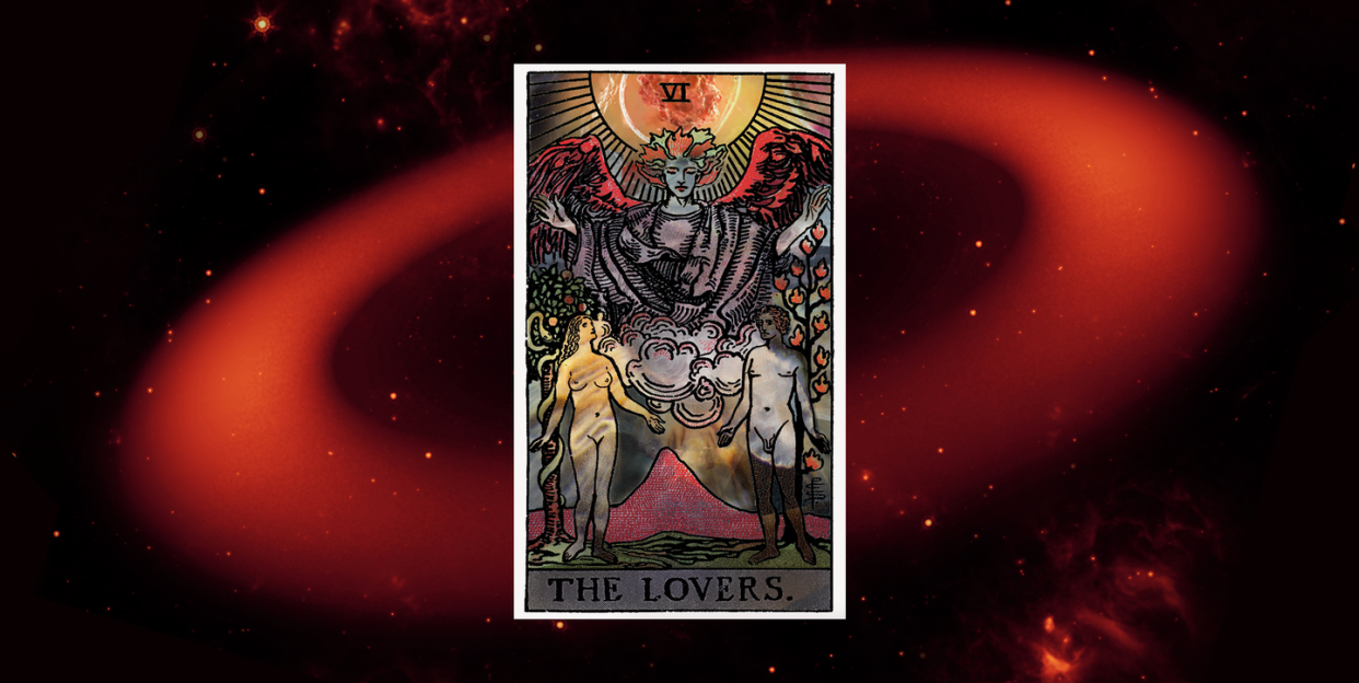 the lovers tarot card