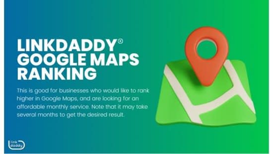 LinkDaddy Announces Google Maps Ranking With Niche-Relevant