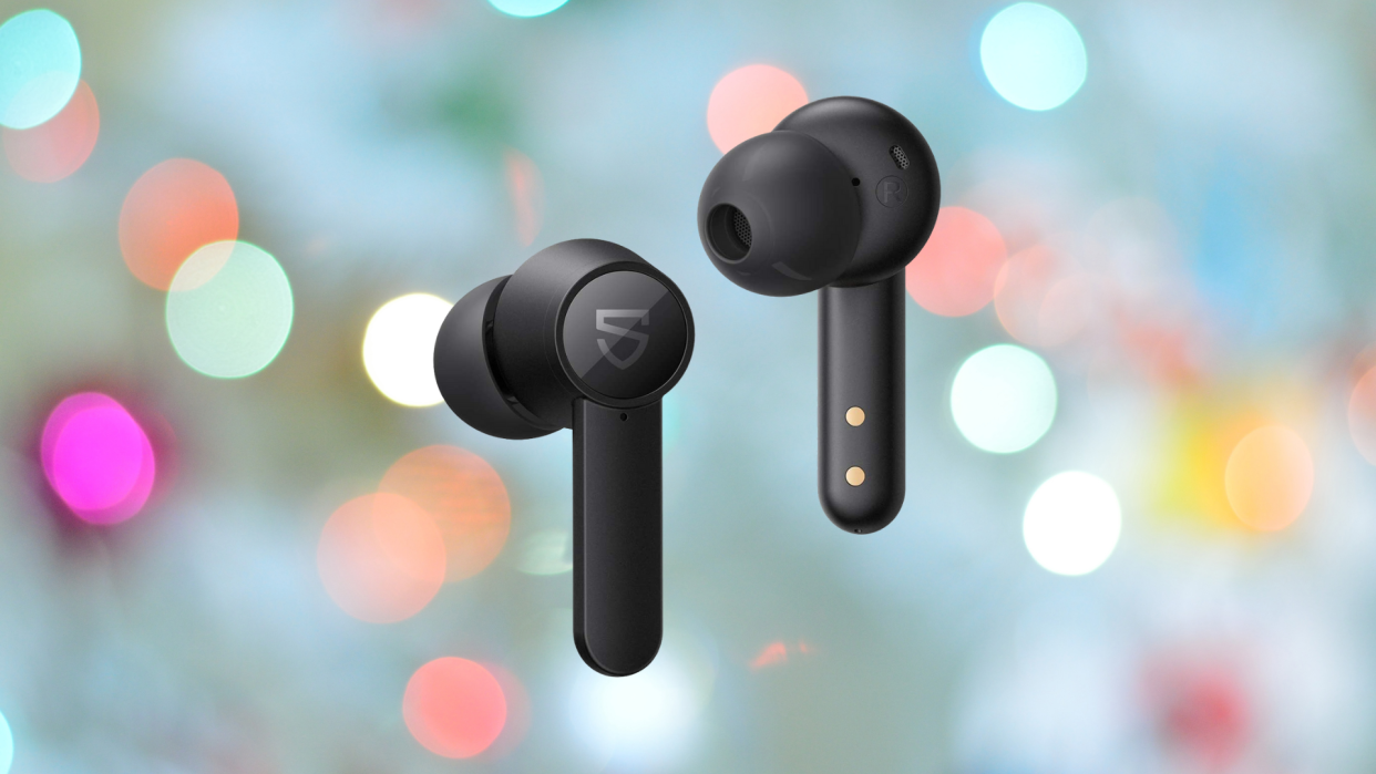 These sleek, snazzy buds give AirPods a run for their money...and cost a lot less of yours. (Photo: Amazon)