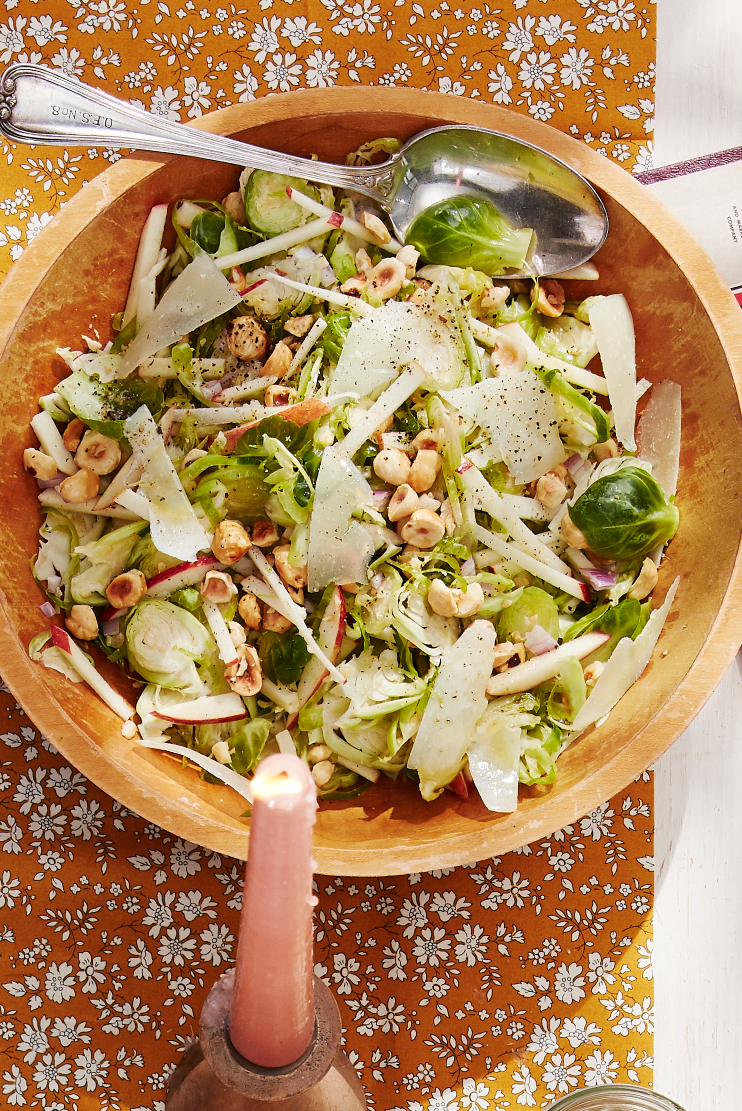 christmas lunch ideas brussels sprouts salad