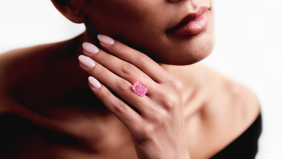 The Eternal Pink Diamond in Sotheby's auction