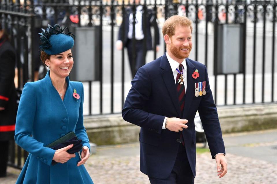 Kate Middleton and Prince Harry | DANIEL LEAL-OLIVAS/AFP/Getty Images