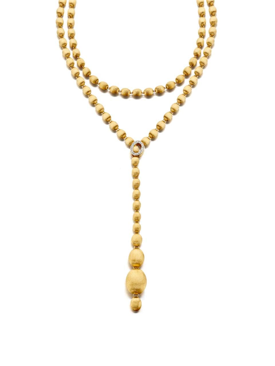 Collar Ivy de oro amarillo de 18 quilates y diamantes de Nanis