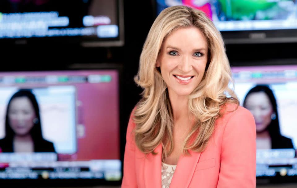 Veteran newsreader Jacinta Tynan says the media has a poor track record of paying women equally to men. Source: Supplied