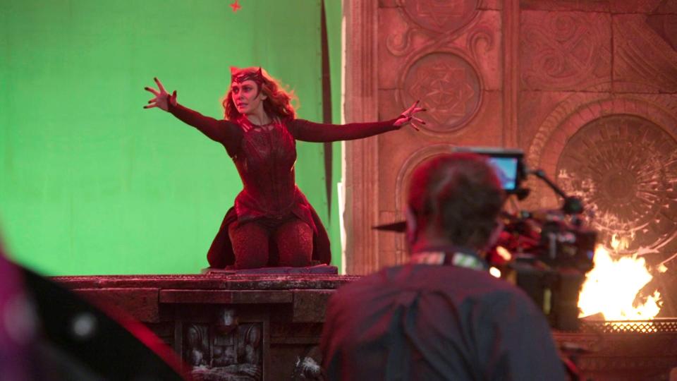 Elizabeth Olsen as Wanda in Doctor Strange 2