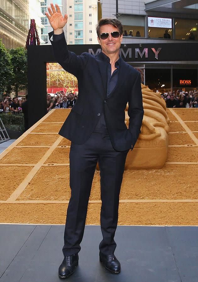 Tom had a wild ride Down Under! Source: Getty