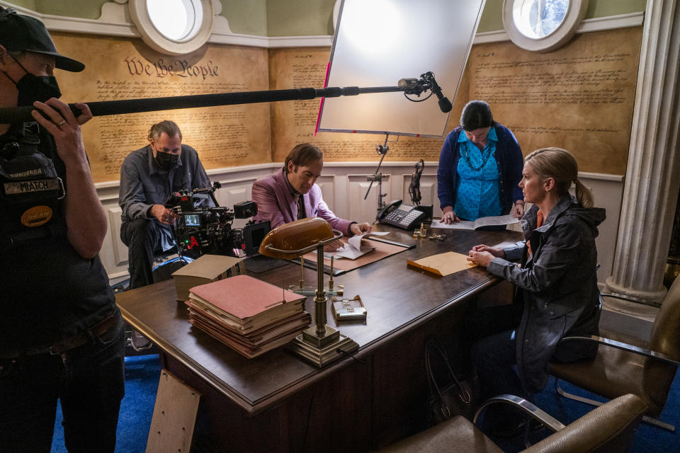 Behind the scenes of “Better Call Saul” - Credit: Greg Lewis/AMC/Sony Pictures Television