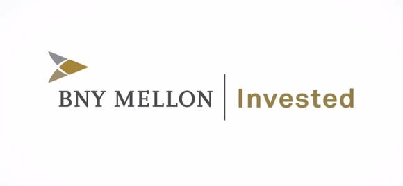 Logo for BNY Mellon.