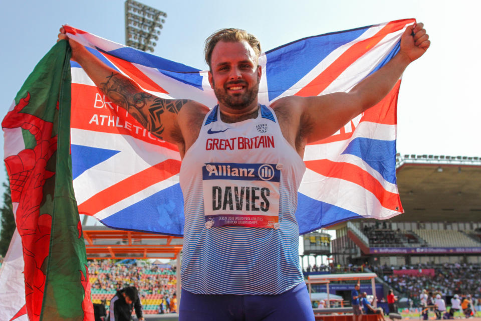 Aled Davies did Britain and Wales proud in Berlin. Pic: Ben Booth Photography