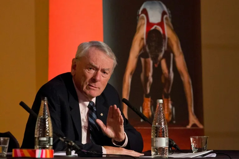 Former President of the World Anti-Doping Agency (WADA), Dick Pound hit out at the US Anti Doping Agency in a meeting on Friday. (JUSTIN TALLIS)