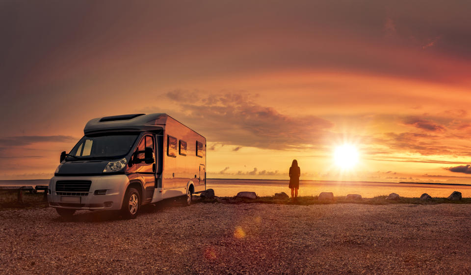 Los precios de las autocaravanas aumentan un 40% los meses de julio y agosto. Foto: Getty Image.