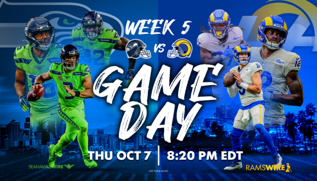 Seahawks vs. Rams Week 5 game day info: TV, radio, streaming options