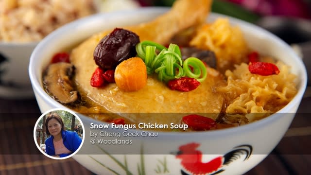 Snow Fungus Chicken Soup Recipe Homecook