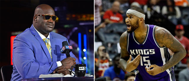 Shaq Says He's Hearing The Kings May Look to Trade DeMarcus Cousins