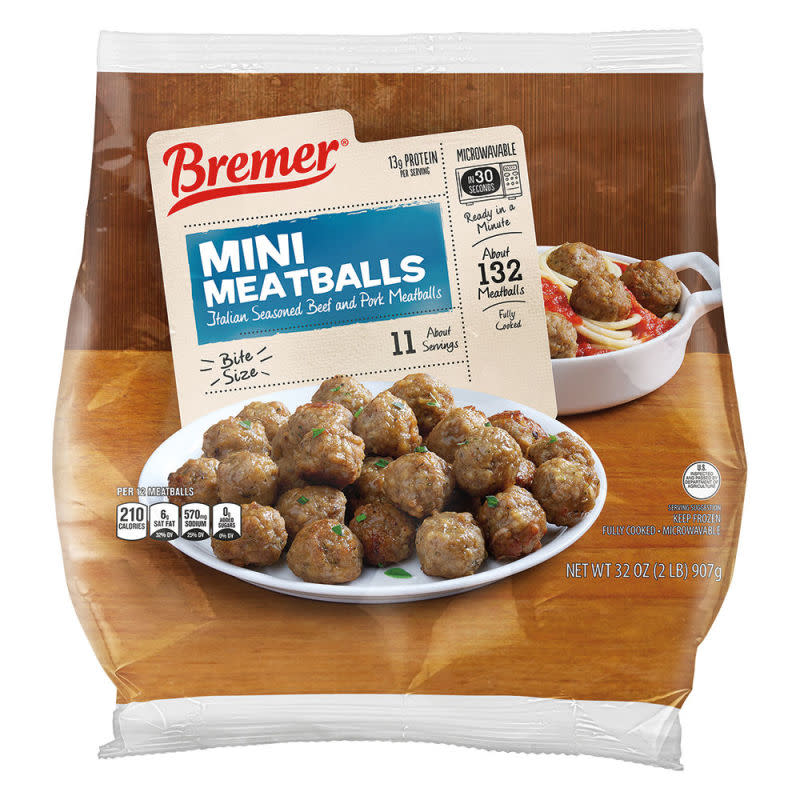 Bremer Mini Meatballs<p>Aldi</p>