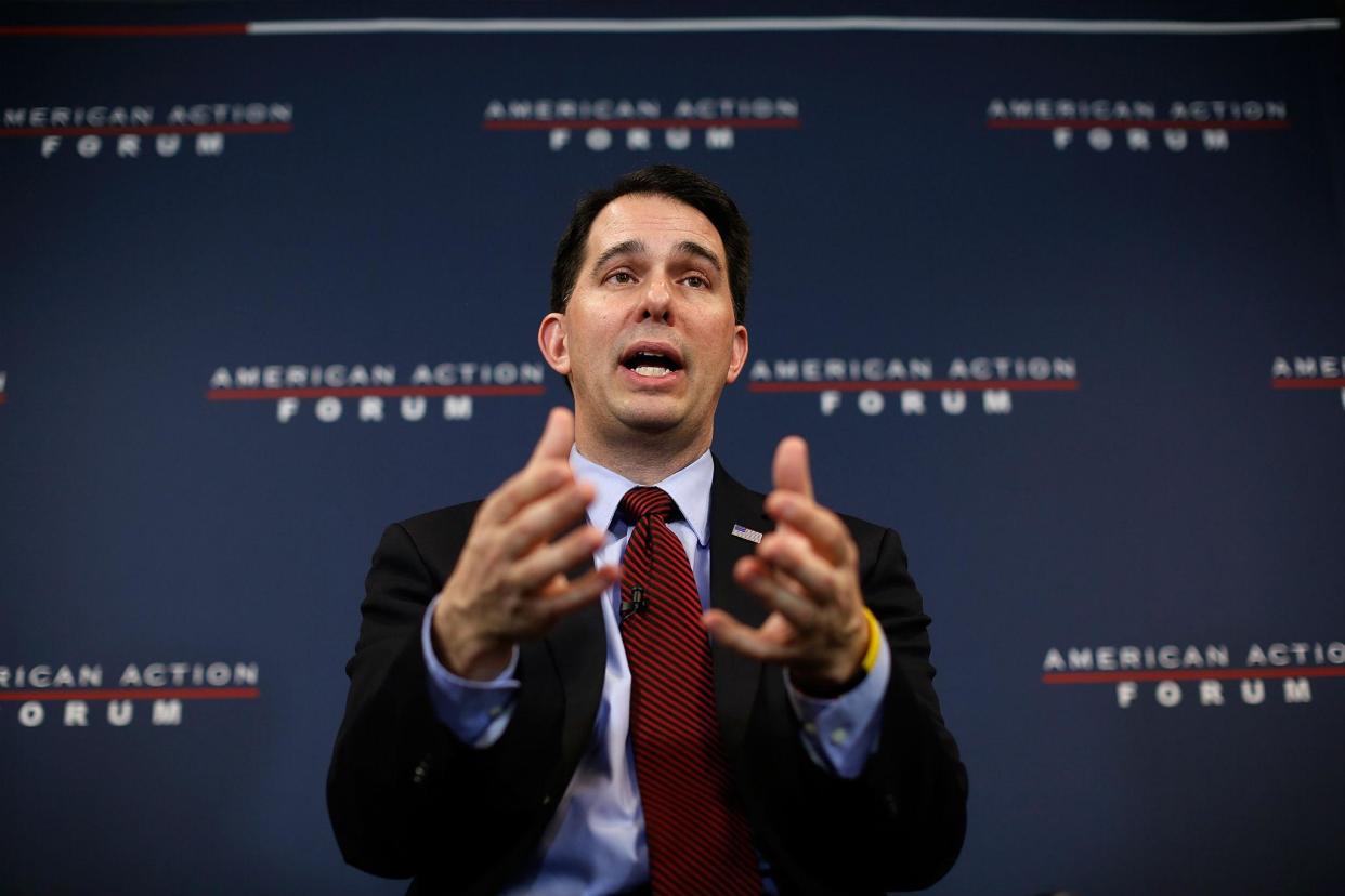 Wisconsin Governor Scott Walker (Photo by Win McNamee/Getty Images)