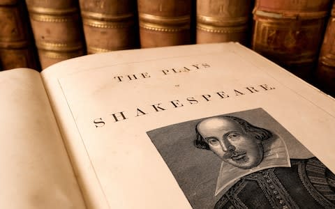 Shakespeare plays - Credit: Getty