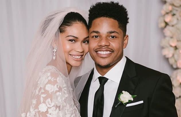 Sterling Shepard married a supermodel and Odell Beckham Jr. was in