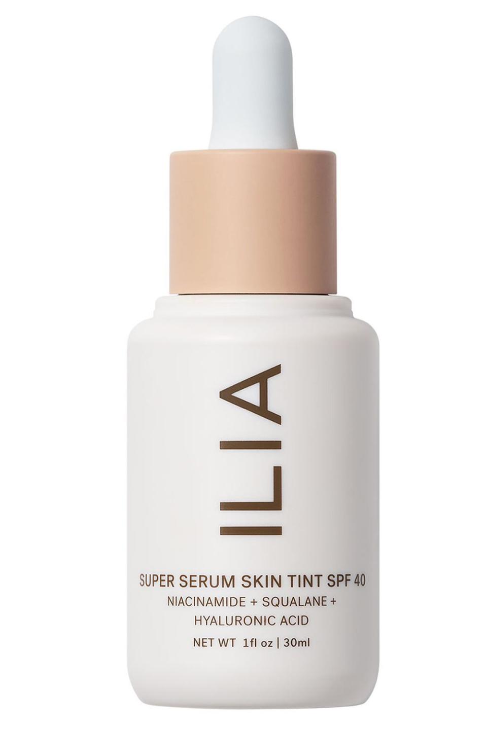 12) Ilia Super Serum Skin Tint SPF 40 Foundation