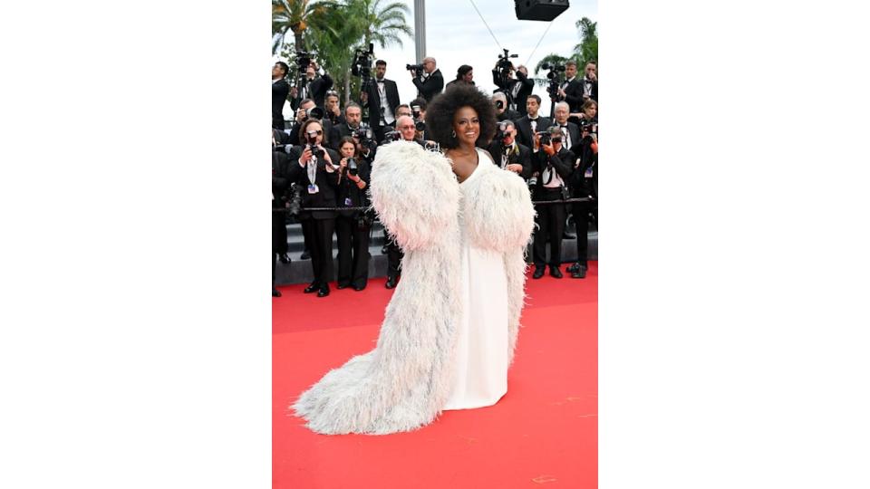 Viola Davis  at the "Monster" Screening & Red Carpet at the 76th Cannes Film Festival held at the Palais des Festivals on May 17, 2023 in Cannes, France. (Photo by Michael Buckner/Variety via Getty Images)
