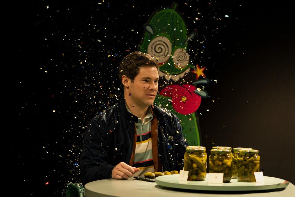 PITCH PERFECT: BUMPER IN BERLIN -- &quot;Verschlimmbessern&quot; Episode 103 -- Pictured: Adam Devine as Bumper Allen