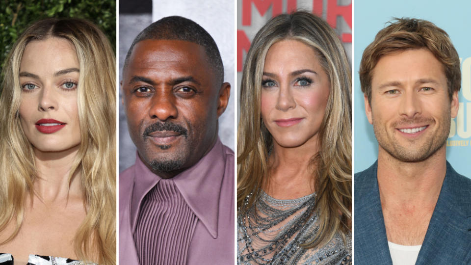 Margot Robbie - Idris Elba - Jennifer Aniston - Glen Powell