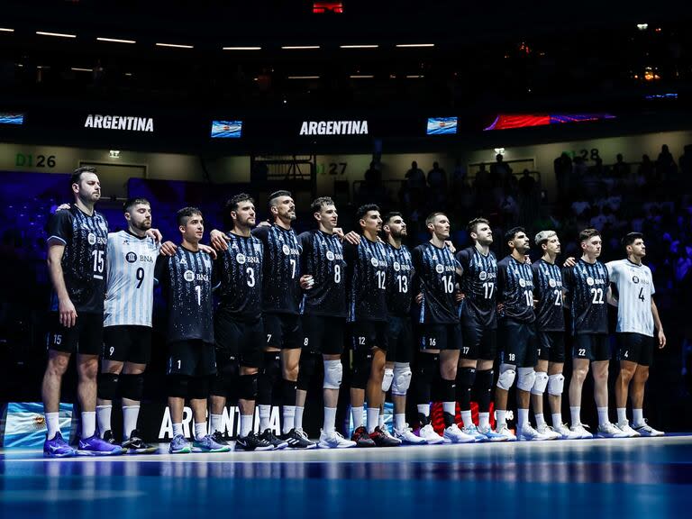 La selección argentina de vóleibol masculino tuvo una gran actuación en la Nations League