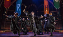 <p>Even if Harry’s last cinematic outing was in 2011, it hasn’t stopped the Rowling behemoth, especially considering the smash hit stage sequel <em>Cursed Child</em> (pictured) and the ongoing <a rel="nofollow" href="https://uk.movies.yahoo.com/tagged/fantastic-beasts" data-ylk="slk:Fantastic Beasts;elm:context_link;itc:0;sec:content-canvas" class="link "><em>Fantastic Beasts</em></a> franchise.<br>Photo: AP </p>