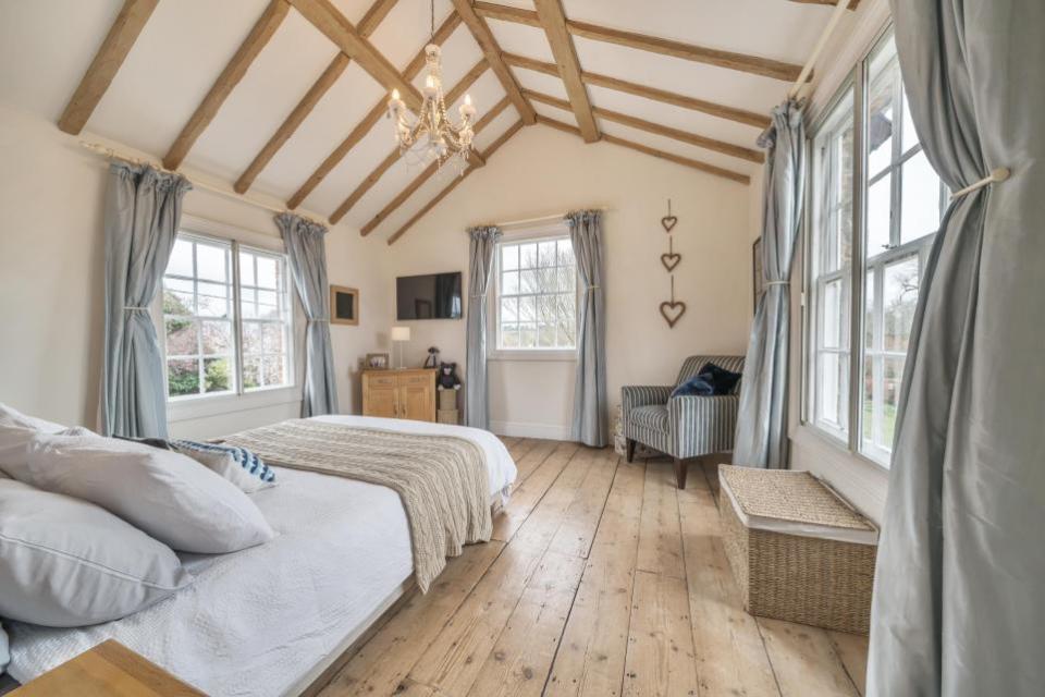 East Anglian Daily Times: The master bedroom. Picture: Savills