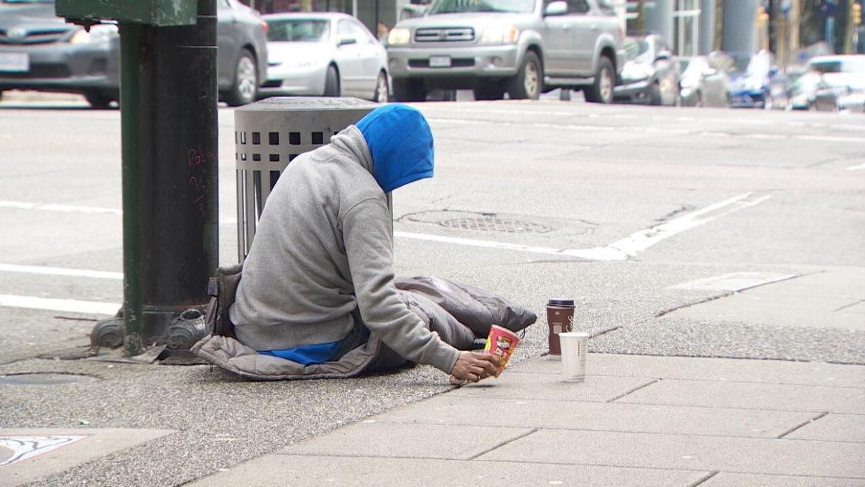 Windsor, Ont., announced a new housing hub for people experiencing homelessness on Tuesday. It will take a minimum of three years to open, according to city staff. (Dillon Hodgin/CBC - image credit)
