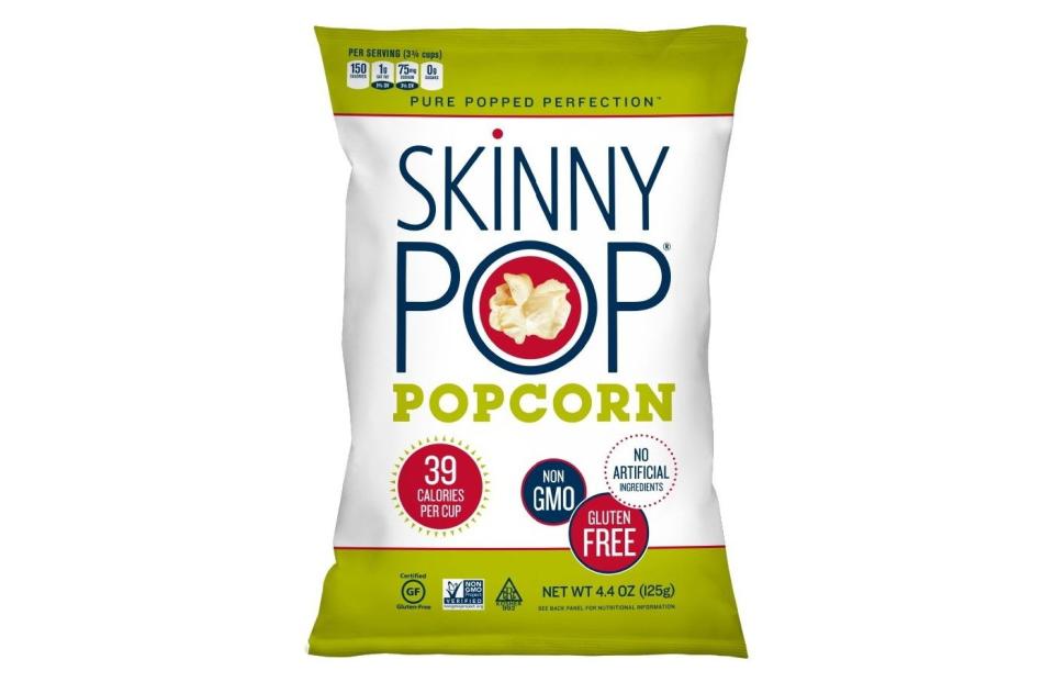 9) Skinny Pop Popcorn