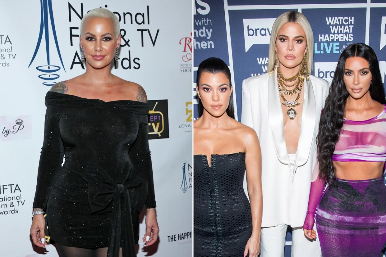 amber rose and the kardashians