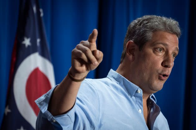 Democrat Tim Ryan, a U.S. representative from Ohio's Mahoning Valley, is projected to lose his Senate race. (Photo: Drew Angerer via Getty Images)